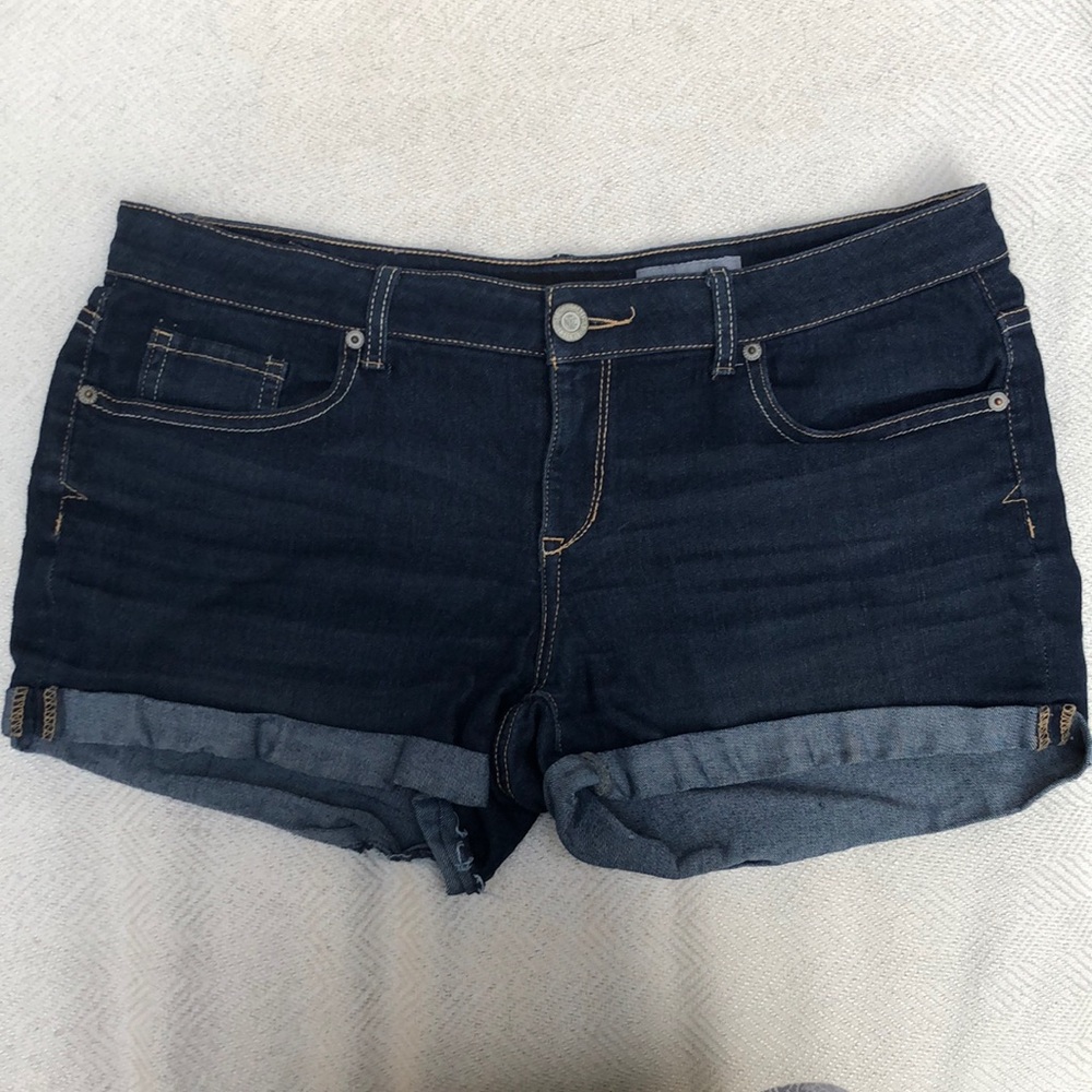 Aeropostale Midi Jean Shorts